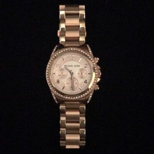 Authentic Rose Gold Michael Kors Watch
